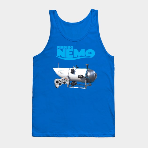 Finding Submarine Tank Top by SirDrinksALot